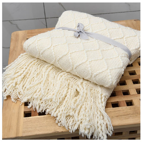 Chaturanga Knitted Blanket