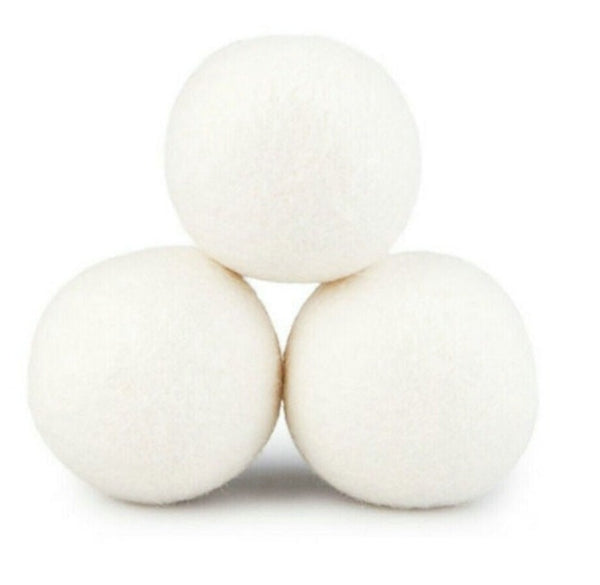 Reusable Wool Dryer Balls | 1, 3, 6ct.